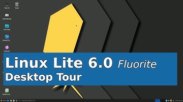 Linux Lite 6.0 Fluorite Desktop Tour