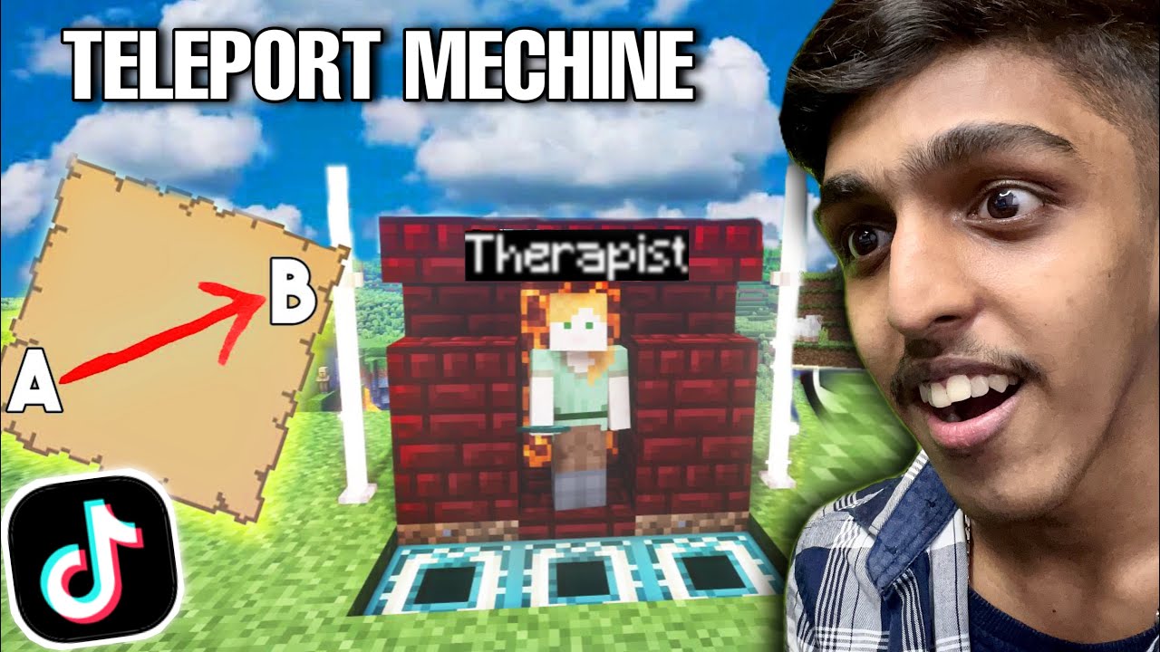 Fast Travel TikTok Hacks MINECRAFT😮😮!! GAME THERAPIST YouTube