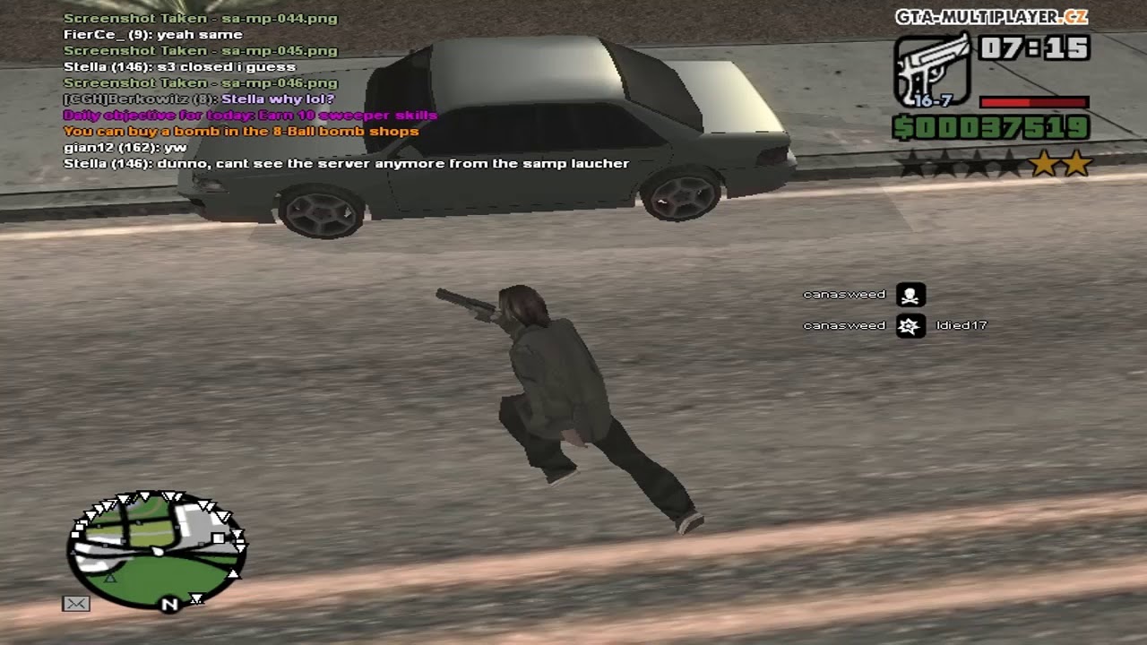 Me escaping from the police and the murderer in WTLS 2