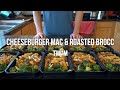 Cheeseburger Mac & Roasted Brocc | Easy Meal Prep Recipe