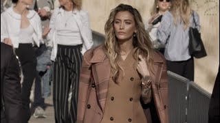 Paris Jackson at the Stella McCartney Womenswear Spring/Summer 2024 Fashion show in Paris