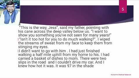 First year English,Lesson no 2,Clearing in The Sky