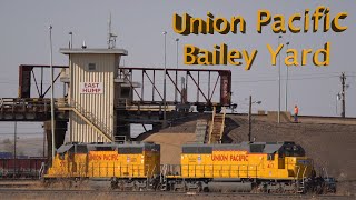 {4K} 33 Minutes of action in Union Pacific's Bailey Yard! The biggest train yard in the world!