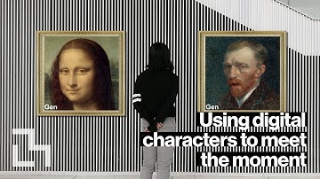 AI-generated characters for supporting personalized learning and well-being