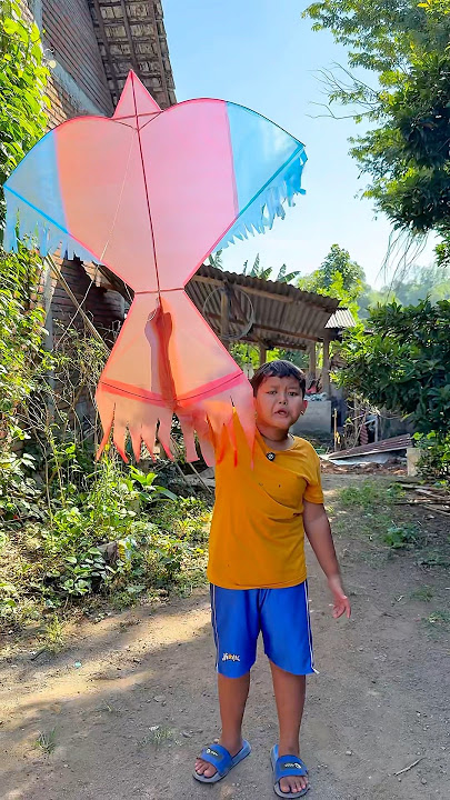 Arka Nerbangin Layangan Lucu 🪁 #funny #viral