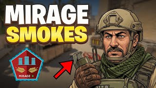 Cs2 Mirage - Smoke Nasıl Atılır? Herkesin Bilmesi Gereken Temel Sis Bombaları