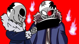 Horror!Sans vs Outer!Sans (Animation) 