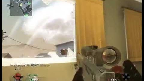 Call of Duty Black Ops - Sniper Rampage..L96A1