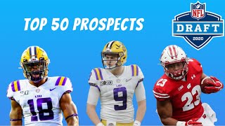 Top 50 players in the 2020 nfl draft big board w/ highlights