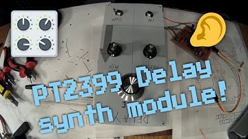 PT2399 Simple modular delay (assembly time-lapse)