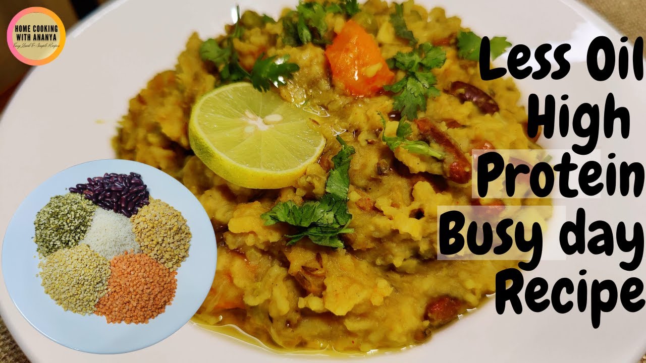 recipe for breakfast lunch and dinner high protein vegetarian recipe