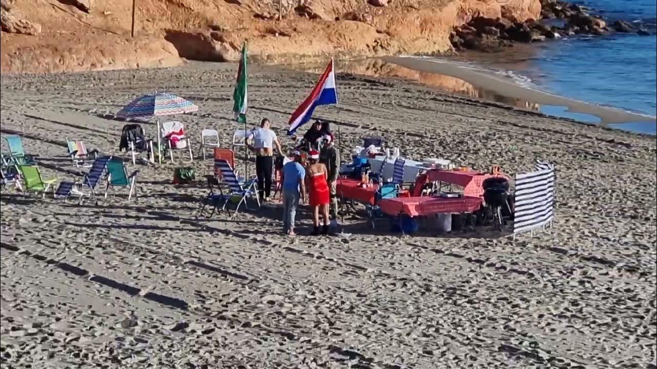 La Zenia Beach Christmas Morning 2023 YouTube