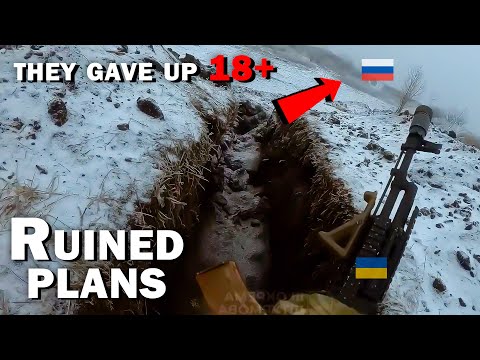Russians panic when confronted by these Ukrainian soldiers! Brutal Fighting Ukraine 2024 GoPro