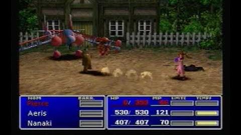 Final Fantasy 7 - LLNMNI challenge (level max : 27) - Palmer