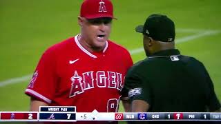 Angels Manager Phil Nevin Yells Profanity Is Ejected After Shohei Ohtani Hits Home Run Vs Braves