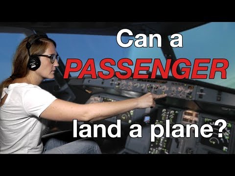 Can a PASSENGER land a PLANE? Presented by CAPTAIN JOE