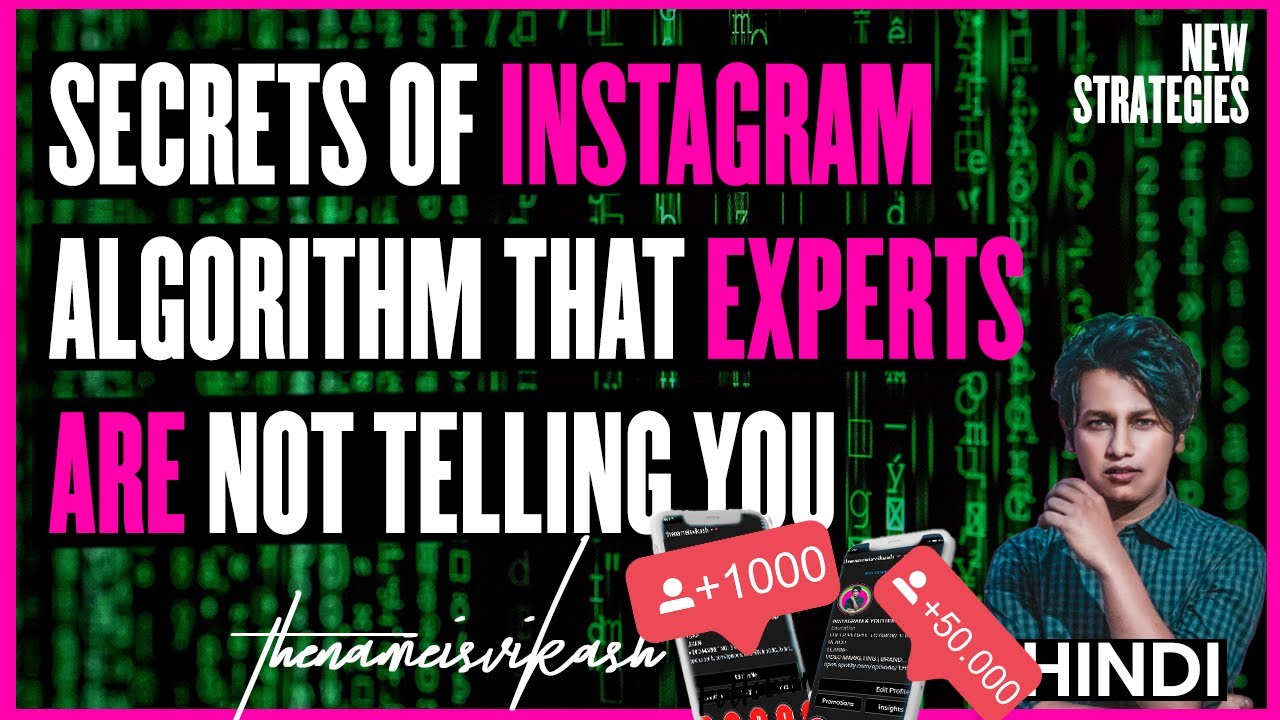 SECRET OF INSTAGRAM ALGORITHM EXPLAINED IN HINDI | INSTAGRAM ALGORITHM MYTHS BUSTED