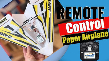 Remote Control Paper Airplane (actually foam)