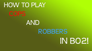 How To Set-Up The Custom Game ➡ Cops & Robbers! Must Watch! Best Version!