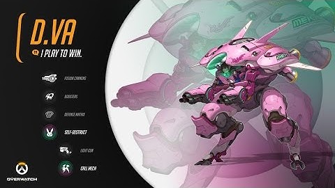 Overwatch PTR - D.Va: Ultimate