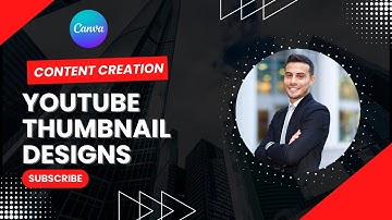Mastering YouTube Thumbnail | In Gradient Colour On Canva Design | Canva Tricks