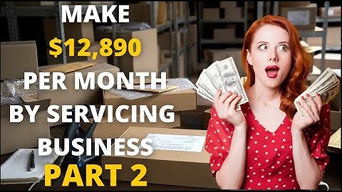 How to Start a Drop Servicing Business For Beginners | How I Make $12,890 per Month (2022)