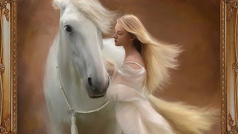 New Corel Painter 2021, 2022 and 2023 video for painting horse portraits
