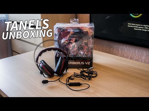 The ASUS Cerberus V2 Gaming Headset Unboxing by Tanel