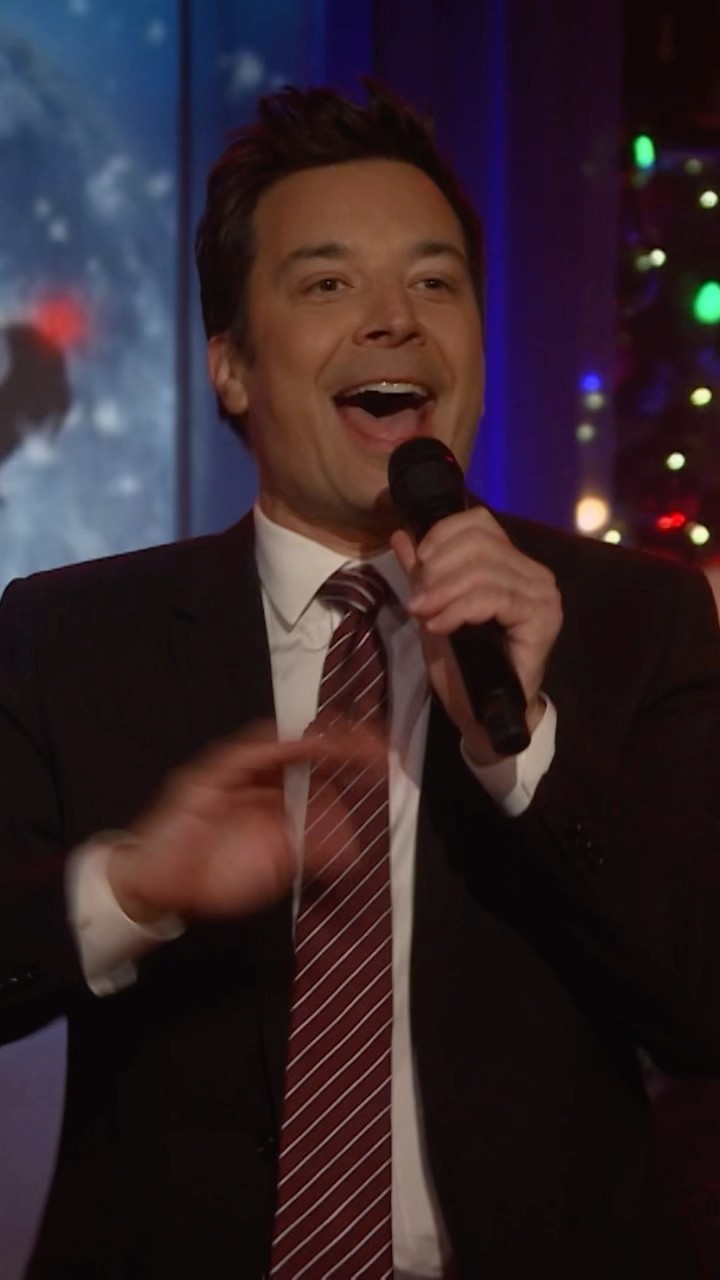 #JimmyFallon \u0026 #TheRoots perform “Hey Rudy” with #TheRockettes! #FallonTonight #HolidaySeasoning
