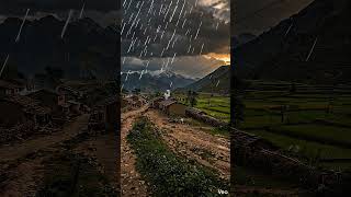 Dramatic Mountain Storm ASMR: Nature’s Fury: Ultra Realistic  Cinematic Thunderstorm