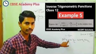 Example 5 , Inverse Trigonometric Functions class12 th  | Most Important Example of NCERT in hindi