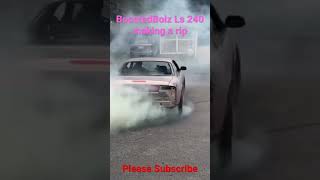 Boostedboiz 240 Drift Car We Helped Ls Swap Letting The Smoke Out