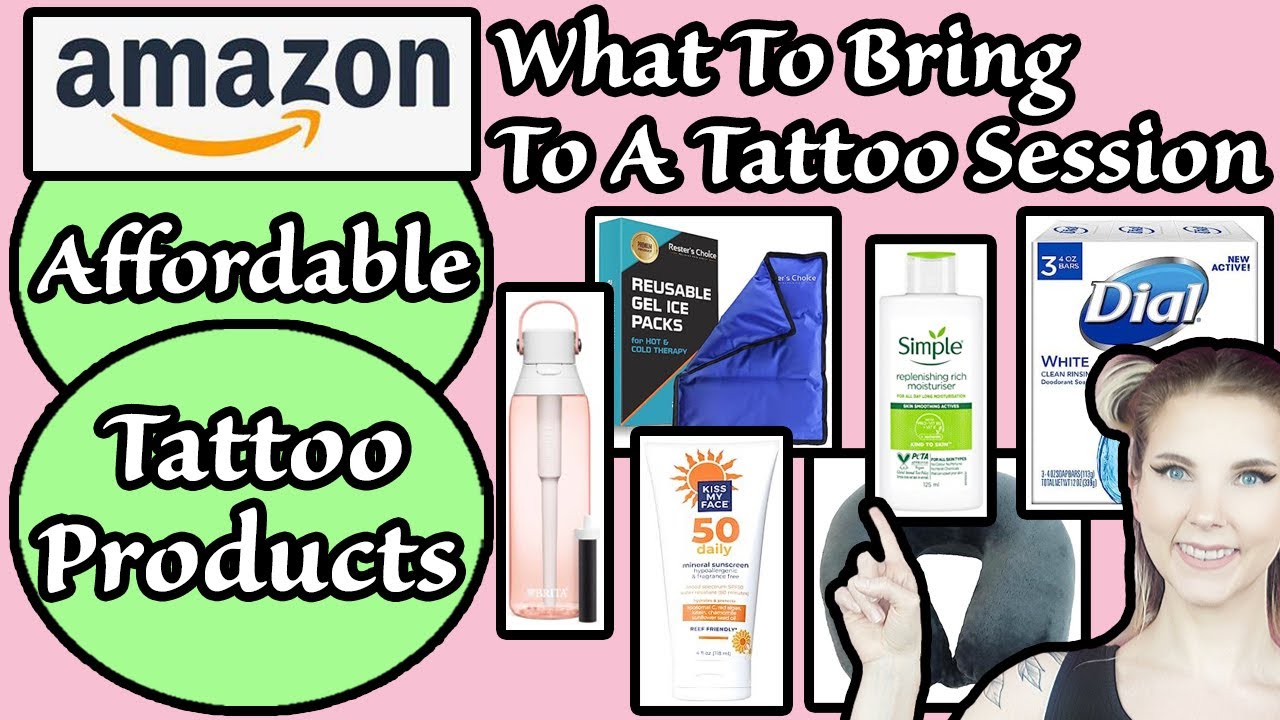 AFFORDABLE Products For Getting A Tattoo And Maintaining It*What To