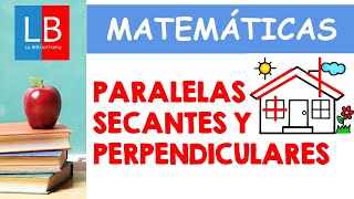 Parallel, intersecting, and perpendicular lines. ✔👩‍🏫 ELEMENTARY SCHOOL