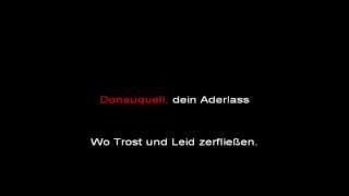 Rammstein - Donaukinder (instrumental with lyrics) Resimi