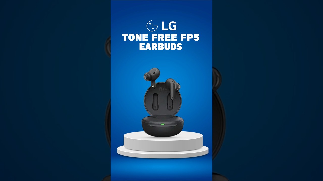 🔥LG Tone Free FP5 Enhanced Active Noise Cancelling Bluetooth Truly Wireless #earbuds @LGIndia