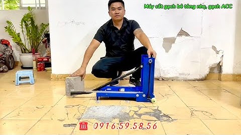 Máy Cắt Gạch Bê Tông Nhẹ . Máy Cắt Gạch ACC 