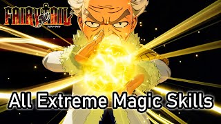 All Extreme Magic Skills Showcase | Fairy Tail Game (PS4 PRO) screenshot 4