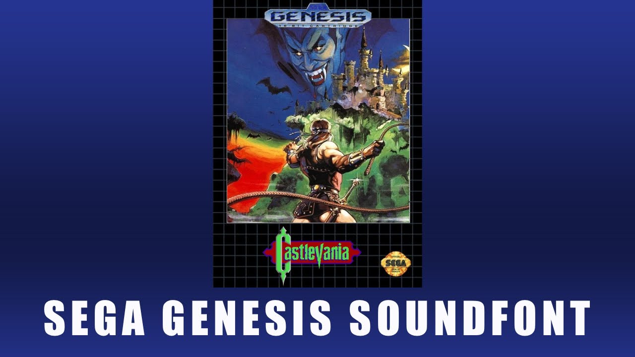 Castlevania X68000: You Goddamned Bathead《Sega Genesis/Megadrive Soundfont》