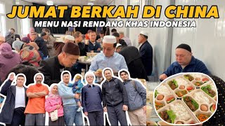 JUMAT BERKAH DIMASJID ERDAO : JAMA'AH MUSLIM CHINA SANGAT RAMAH & MEREKA SANGAT SUKA MAKAN RENDANG