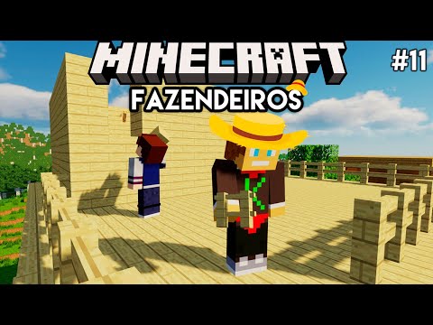 FINISHING THE HOUSE - Minecraft Farmers #11