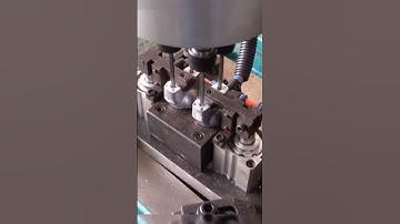 4 Axis Multi Spindle Drilling Machine #machine#drilling