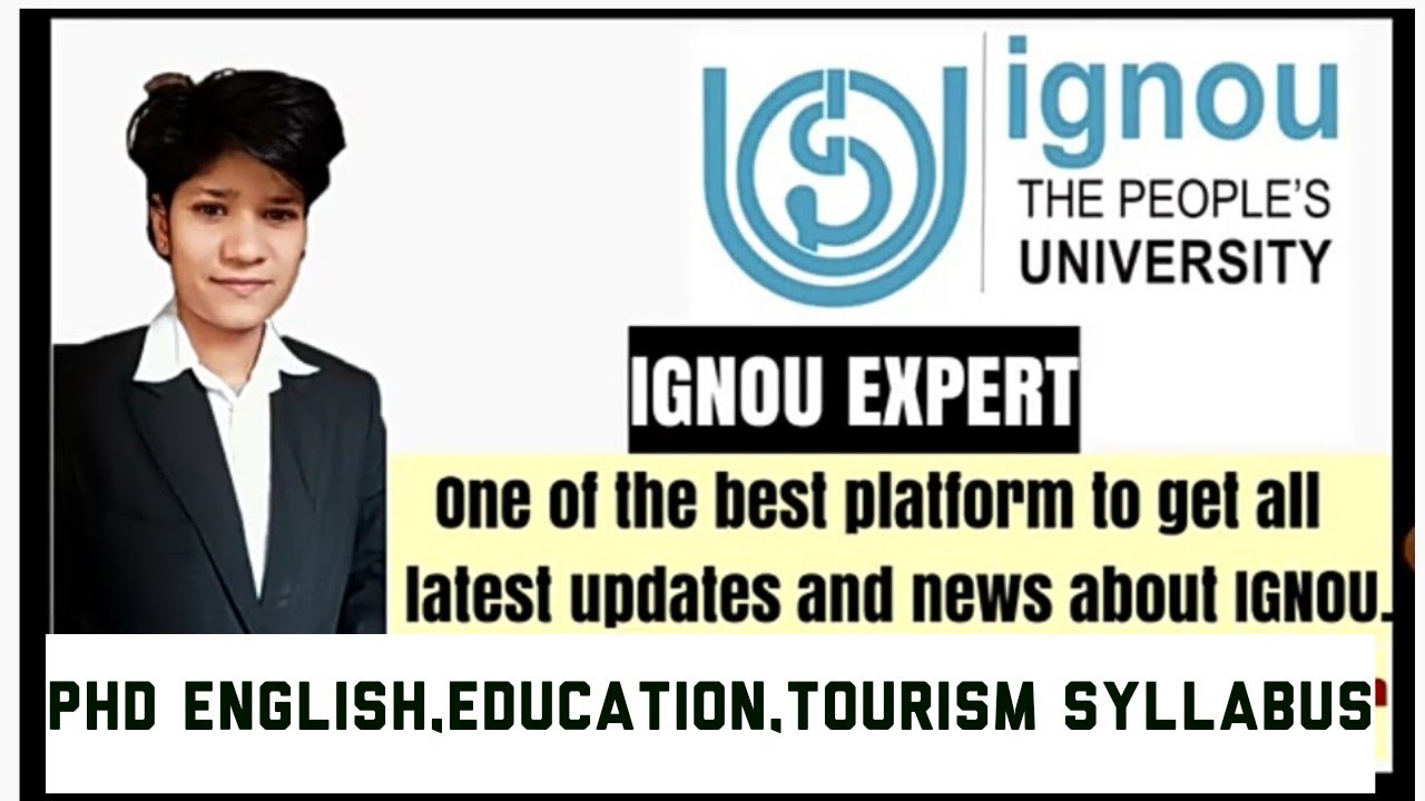 phd in tourism ignou