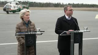 Joint press statements by President von der Leyen and Finnish Prime Minister Petteri Orpo