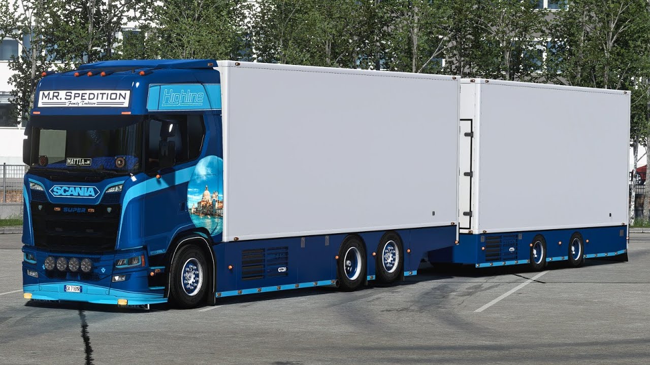 Scania NextGen S/R Flower Line (MEGAMOD)