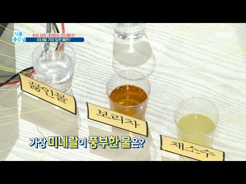 [기분 좋은 날] 늙은 세포 재생하는 미네랄! 그런데, 미네랄이 가장 많은 물은?, MBC 210222 방송