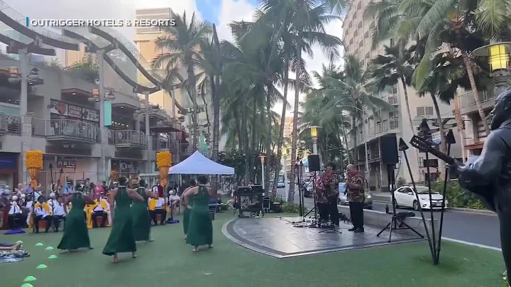 Aloha Festivals Royal Court makes appearance ahead of Waikiki Hoolaulea
