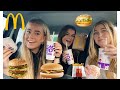 MCDONALDS CAR MUKBANG 🍟  met Babet & Madelief