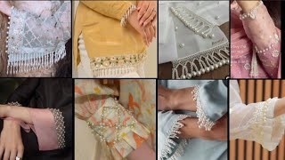 Elevate Your Clothes With Beads &Embroidery/Beads Work/Designer Sleeves With Beads.