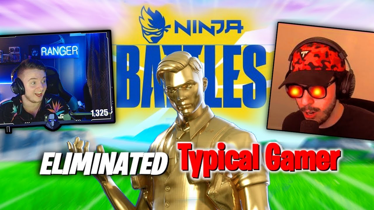 Typical Gamer Vs Ninja In Fortnite I Eliminated Typical Gamer From The Ninja Fortnite Tournament Youtube